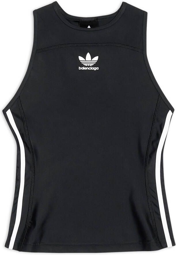 Balenciaga x Adidas tanktop met logoprint Zwart