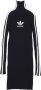 Balenciaga x Adidas mini-jurk met lange mouwen Zwart - Thumbnail 1
