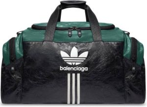 Balenciaga x Adidas sporttas met print Zwart