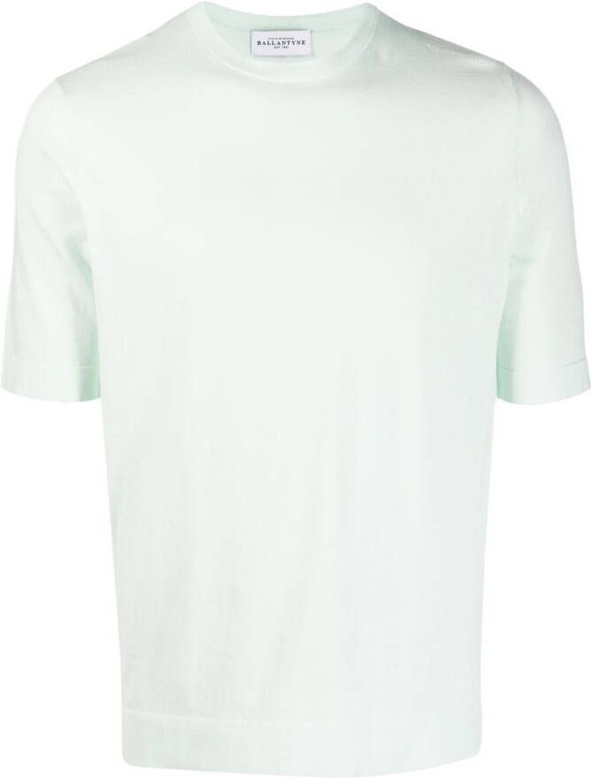 Ballantyne T-shirt met ronde hals Groen