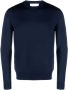 Ballantyne Fijngebreide trui Blauw - Thumbnail 1