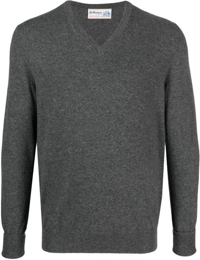 Ballantyne Kasjmier trui Grijs