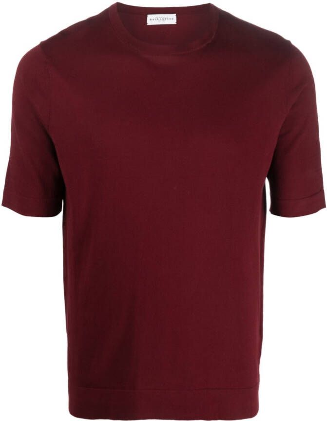 Ballantyne Katoenen T-shirt Rood