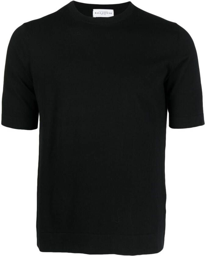 Ballantyne Katoenen T-shirt Zwart