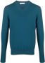 Ballantyne Ribgebreide trui Blauw - Thumbnail 1