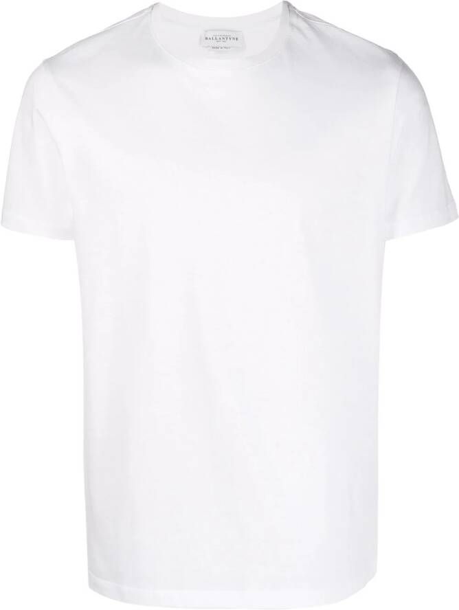 Ballantyne T-shirt met logopatch Wit