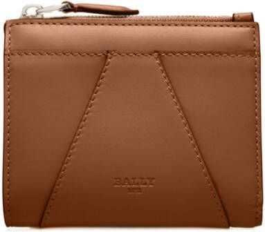Bally Leren portemonnee Bruin