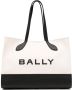 Bally Bar shopper met logoprint Beige - Thumbnail 1