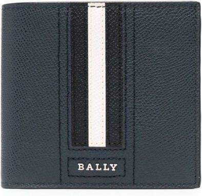 Bally Portemonnee met logo Blauw