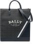 Bally Celmas shopper met monogramprint Zwart - Thumbnail 1