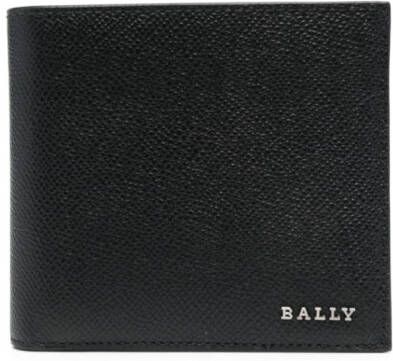 Bally Portemonnee met colourblocking Zwart
