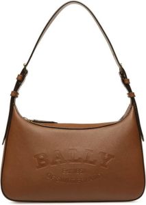 Bally Coralye leather crossbody bag Bruin