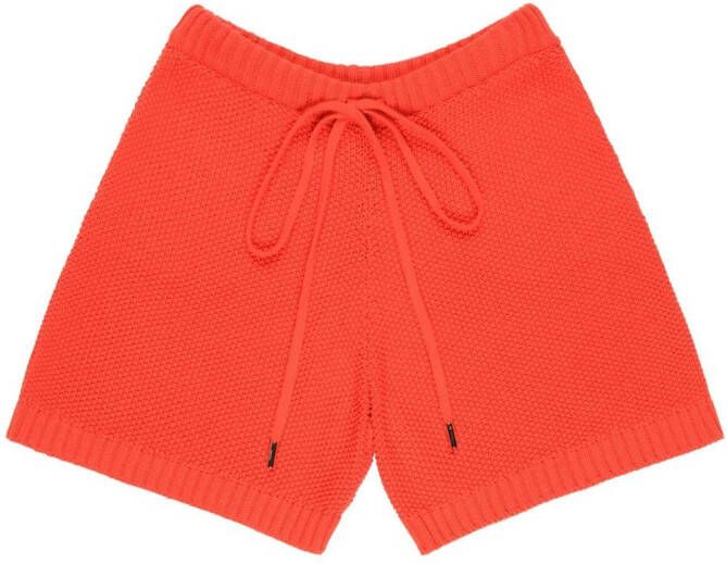 Bally Shorts met trekkoordtaille Oranje