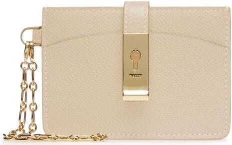 Bally Portemonnee met gegraveerd logo Beige