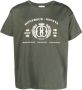 Bally T-shirt met grafische print Groen - Thumbnail 1