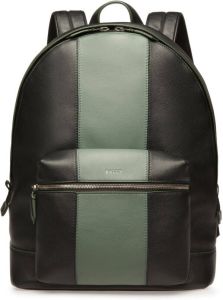 Bally Harper leather backpack BLACK SAGE16+PAL
