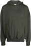 Bally Hoodie met geborduurd logo Groen - Thumbnail 1