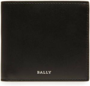 Bally logo-print wallet Zwart
