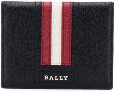 Bally Portemonnee met logo Zwart