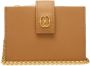 Bally Portemonnee met logoplakkaat Beige - Thumbnail 1