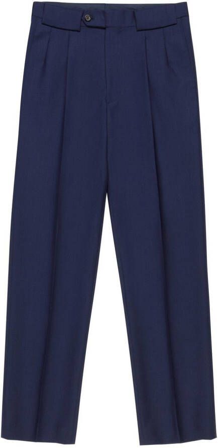 Bally Straight pantalon Blauw