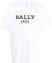 Bally T-shirt met logoprint Wit - Thumbnail 1