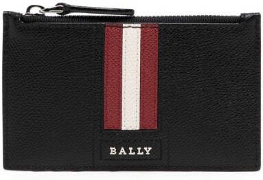 Bally Portemonnee met streep Zwart