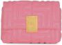 Balmain 1945 Zachte mini tas van gewatteerd leer Roze Dames - Thumbnail 2