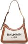 Balmain Canvas B-Army handbag with leather panels Beige Dames - Thumbnail 2