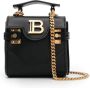 Balmain Leather B-Buzz Mini bag Zwart Dames - Thumbnail 1