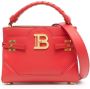 Balmain B-Buzz 22 Top Handle leather bag Rood Dames - Thumbnail 1