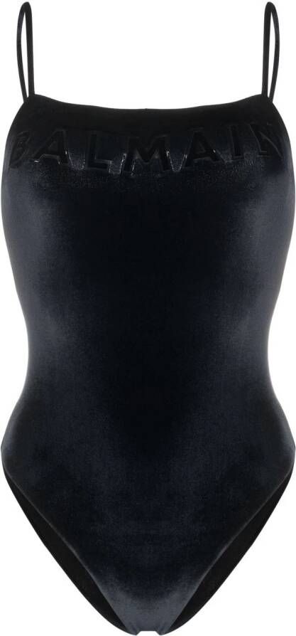 Balmain Bandeau badpak Zwart