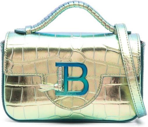 Balmain Bbuzz kleine crossbodytas Geel
