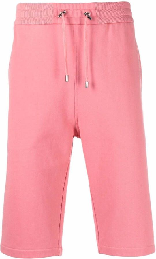Balmain Bermuda shorts met trekkoord Roze