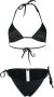 Balmain Bikini met logoprint Zwart - Thumbnail 1