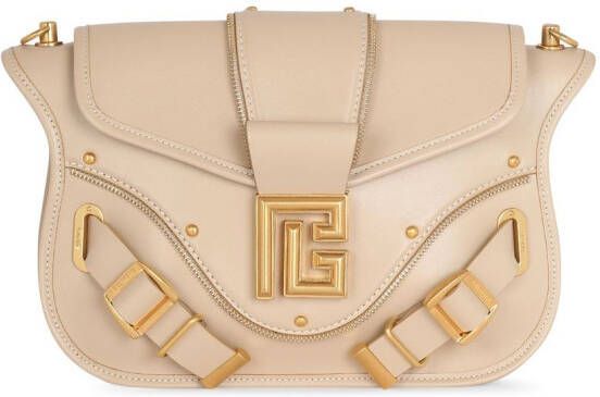 Balmain Blaze schoudertas Beige