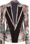 Balmain Pastel print cut-out jacket Meerkleurig Heren - Thumbnail 1