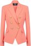 Balmain Blazer met dubbele rij knopen Roze - Thumbnail 1