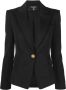 Balmain Blazer met knopen Zwart - Thumbnail 1