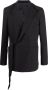 Balmain Blazer met zijsluiting Zwart - Thumbnail 1
