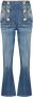 Balmain Bootcut jeans Blauw - Thumbnail 1
