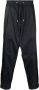 Balmain Broek met monogramprint Zwart - Thumbnail 1