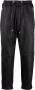 Balmain Broek met verlaagd kruis Zwart - Thumbnail 1