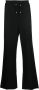 Balmain Broek met wijde pijpen Zwart - Thumbnail 1