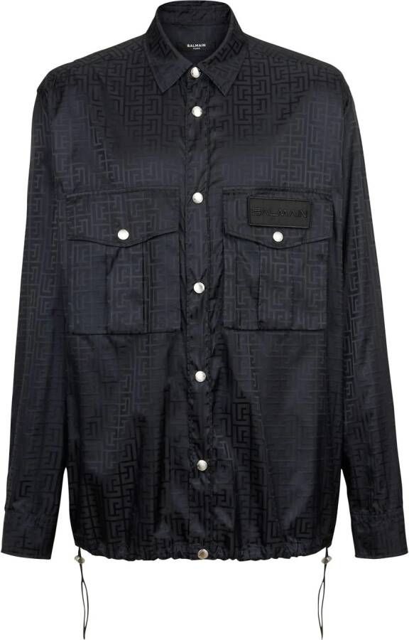 Balmain Button-up overhemd Zwart