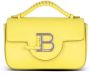 Balmain B-Buzz mini leather bag Yellow Dames - Thumbnail 1