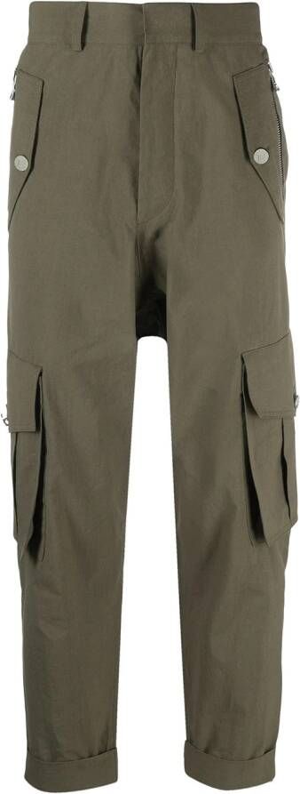 Balmain Cargo broek Groen