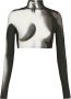 Balmain Cropped top Wit - Thumbnail 1