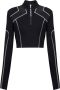 Balmain Cropped top Zwart - Thumbnail 1