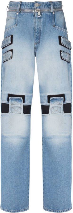Balmain Denim Blauw